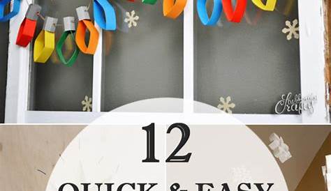 Diy Paper Christmas Decorations Easy