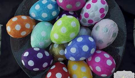 Diy Paper Mache Easter Eggs The Jenny Evolution