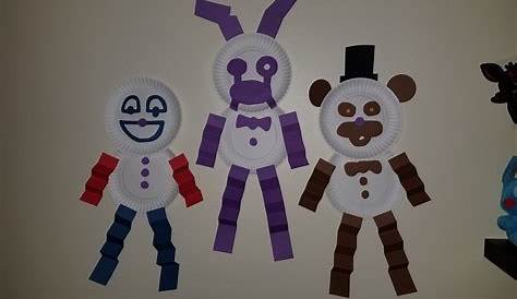 I made the paperpals from fnaf 2!! They took me 10 hours to make. : r