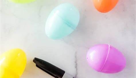 Diy Personalize Plastic Easter Eggs With Sharpie 19 Of The Coolest Nomess Decorating Ideas