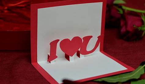 Diy Pop Up Valentines Card Becca Creative Valentine's Day