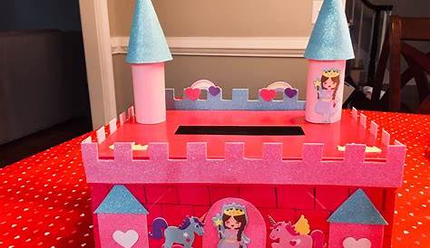 Diy Princess Castle Valentine Box Nanny To Mommy