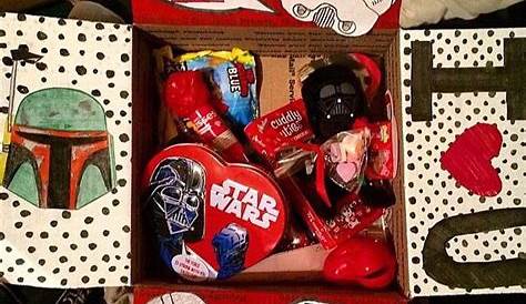 Diy Star Wars Valentines Gifts Darth Vader Valentine Box