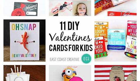 DIY School Valentine Cards for Classmates and Teachers - Simple and