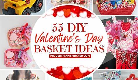 Diy Valentine Day Baskets 's Basket Ideas 's Gift