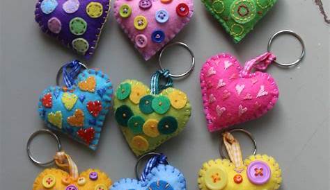 Diy Valentine Keychain Key Chains Gift Etsy In 2021