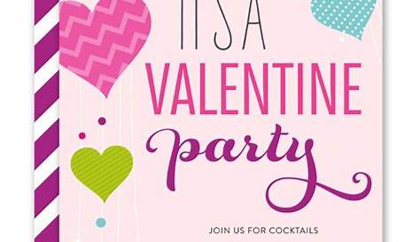 Diy Valentine Party Invites 10 Decorations Crafts For Kids Homemade