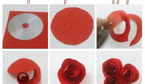 Diy Valentine Rose Heart Decor Mother's Day Crafts S