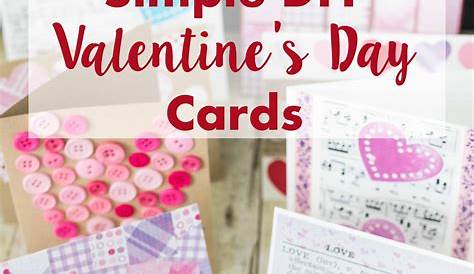 Diy Valentines Cards No Candy Easy Gift For Him! Gifts For Him Bday