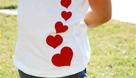 Diy Valentines Day Shirts Ideas Make The Cutest With Free T Shirt