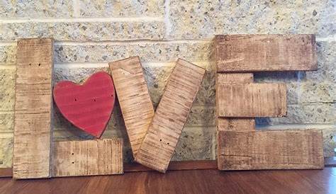 Diy Wood Valentine Gifts En 's Day By Artsoulcreation On Etsy Etsy