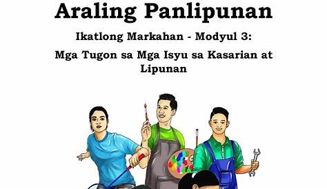 Learning Activities In Araling Panlipunan - Printable Templates Free