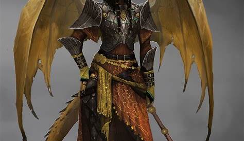 female gold dragonborn - Google Search Rpg Character, Character