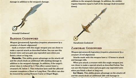 Pin by SnomTamer on D&D Magic Items | Dnd dragons, Dungeons and dragons