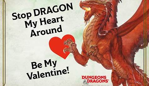 D&D Valentine’s Day Cards | Nerdy valentines, Valentine day cards