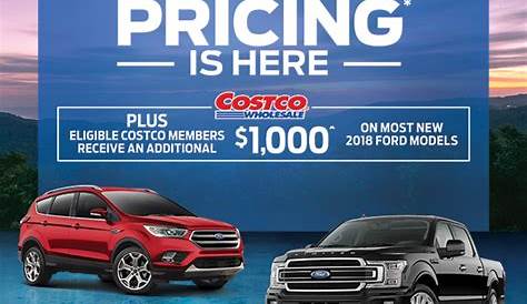 Get Ford Employee Pricing, Plus, 1,000 with this exclusive Costco offer.