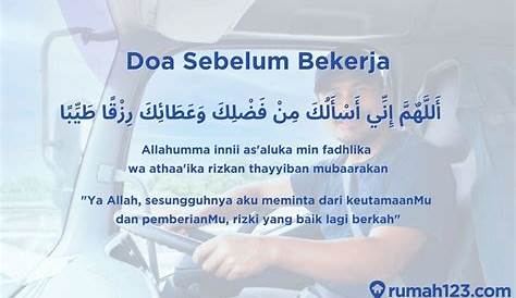 Doa sebelum Bekerja agar Rezeki Lancar dan Dapat Berkah