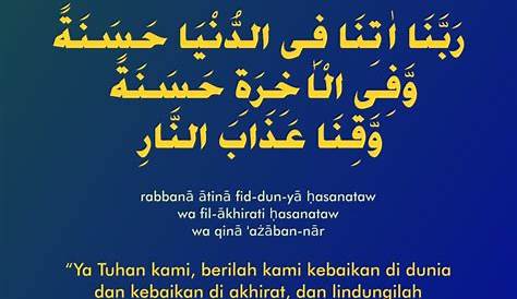 Doa Kebahagiaan Dunia Akhirat dari Ayat Al-Quran