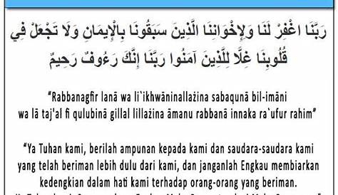 Memahami Doa Kedua Orang Tua Beserta dengan Artinya - Gramedia Literasi