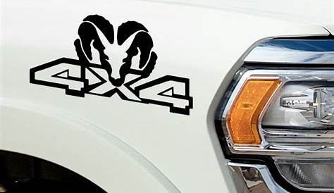 Dodge Ram Emblem Sticker