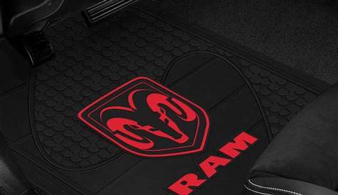 Lloyd® Dodge Ram 2014 Ultimat™ Custom Fit Floor Mats With Ram Logo