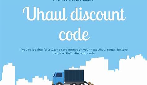 Discounts, Coupons, and Special Offers 2024 UHaul