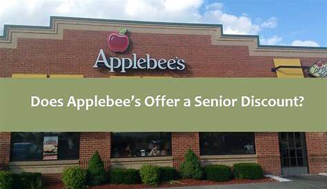 Does Applebee’s have senior discount? YouTube