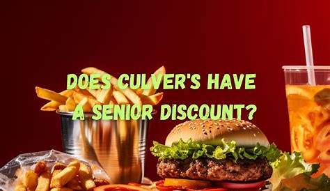 Unveiling The Senior Discount Enigma At Culver's: Affordable Indulgence For Venerable Customers