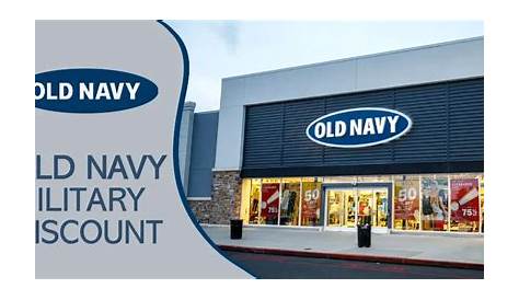 Is There A Military Discount At Old Navy?