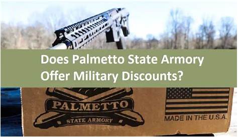 Does Palmetto State Armory Offer A Military Discount?