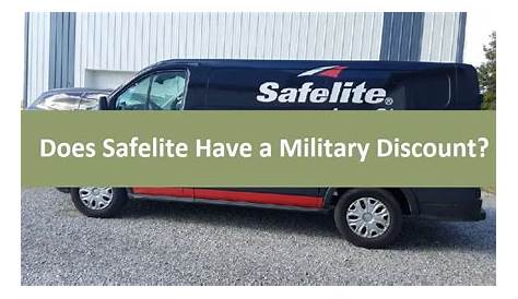 Does Safelite Offer Military Discount?