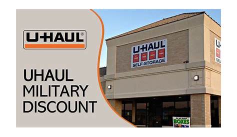 Does Uhaul Offer A Military Discount?