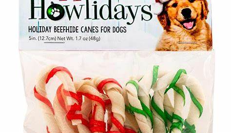 Dog Candy Cane Treats