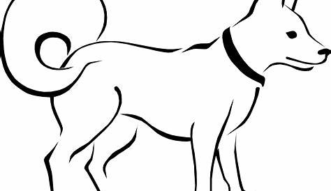 Dog Silhouette Clip Art Black And White at GetDrawings | Free download