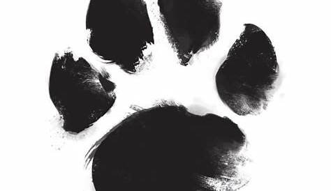 "Abstract Ink Dog Paw Print" Stickers by Almdrs | Redbubble