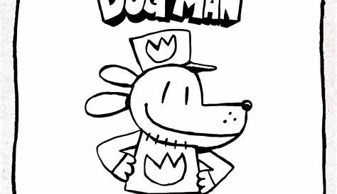 Dog Man Coloring Page : 58 Dogman Addition Coloring Page Coloring