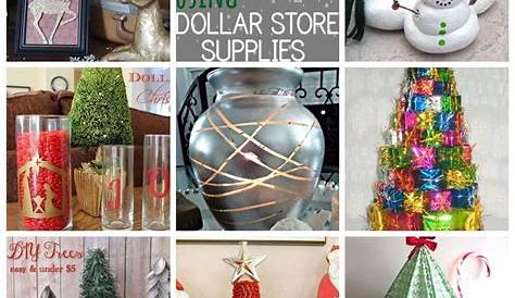 Dollar Store Christmas Craft Ideas