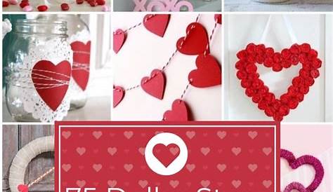 Dollar Store Valentine's Decorations 40+ Cheap & Easy Day Crafts Which Are