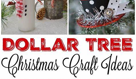 Dollar Tree Christmas Craft Ideas 2021