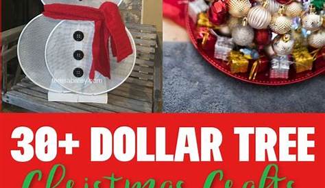 30+ DIY Dollar Tree Christmas Decor, Crafts and More Dollar store