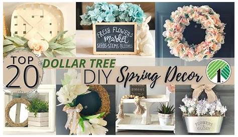 Dollar Tree DIY Spring Decorate With Me 2024