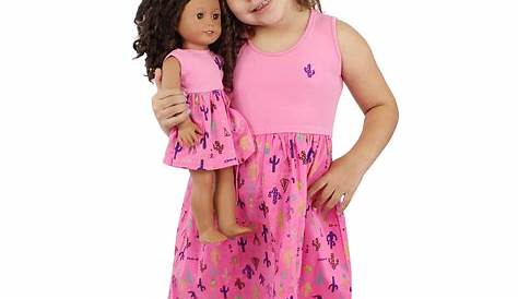 Doll Clothes- Blue Dress Fits 18 Inch Dolls Such as American Girl Dolls