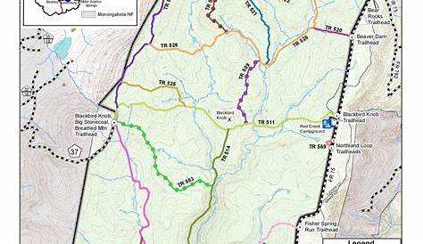 Dolly Sods Wv Map