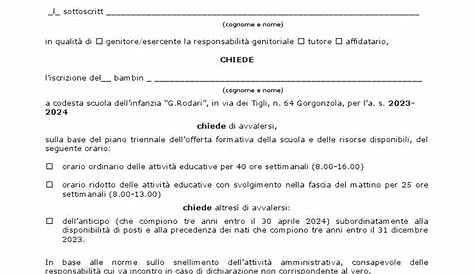 Domanda di Iscrizione alla Scuola Secondaria di I Grado by Vincenzo