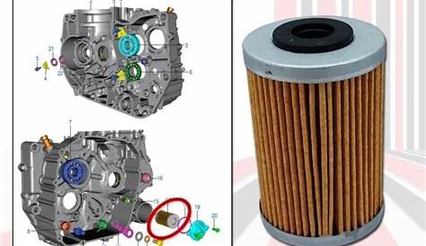 Rouser 200RS 200ns dominar 400 ktm duke 200 duke 390 oil filter