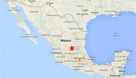 San Luis Potosi Mexico Map - Maping Resources