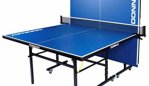 Donnay Indoor Outdoor Table Tennis Ping Pong Table Blue Full Size