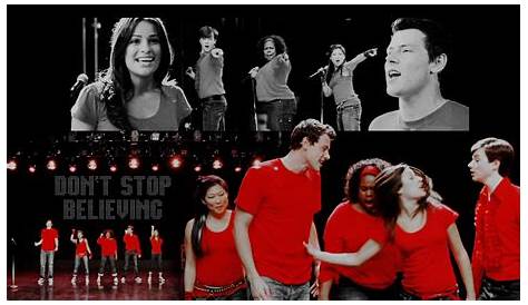 Don't Stop Believing Glee Live 2011 | Glee cast, Chris colfer, Glee