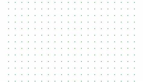 Printable Dot Grid Paper with 10 mm spacing PDF Download Bullet