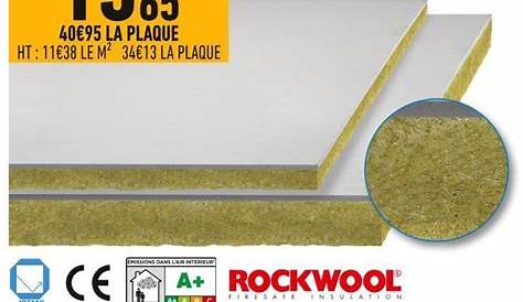 Doublage Laine De Roche 10120 En Labelrock Hydro ROCKWOOL 2.5x1